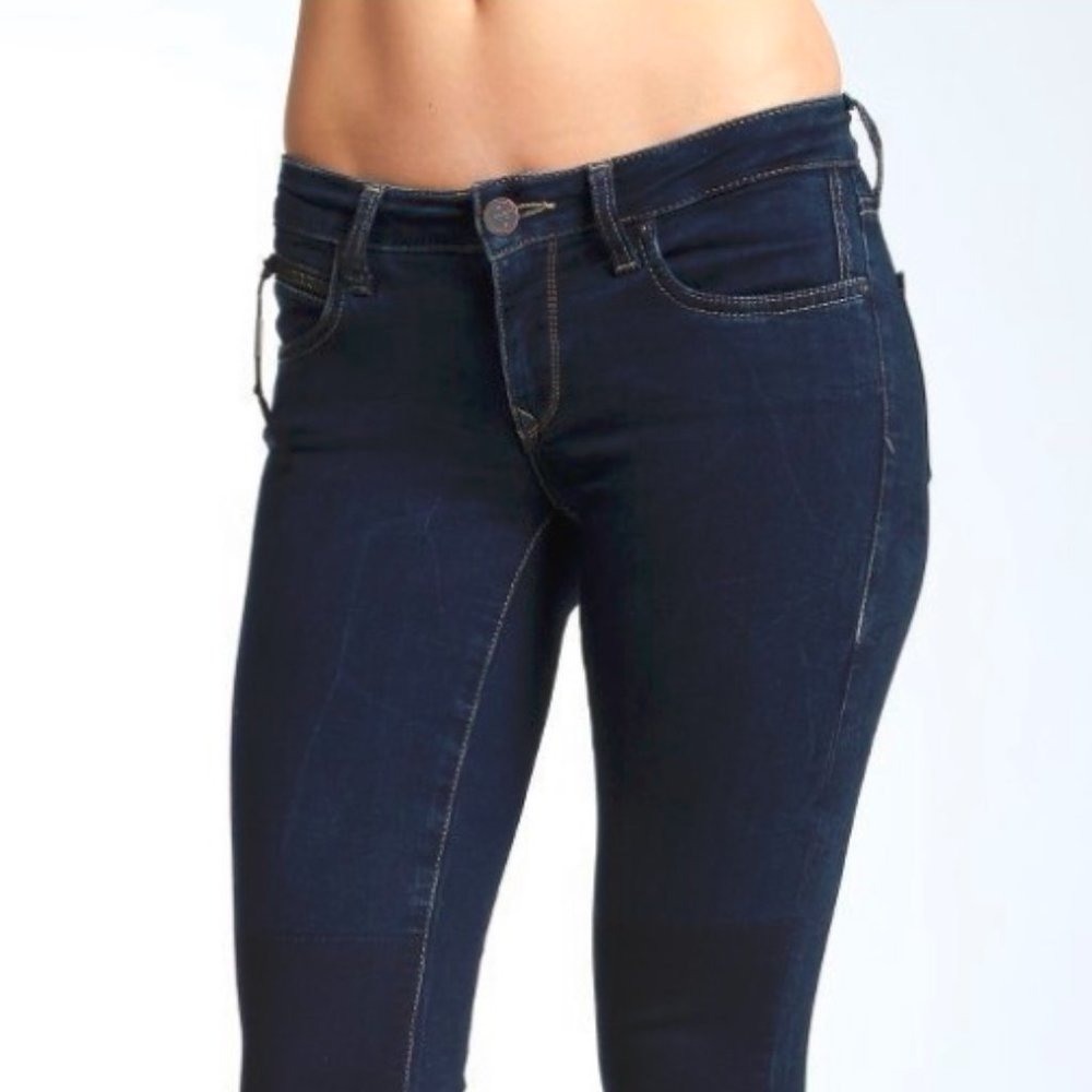 mavi serena indigo patch out jegging